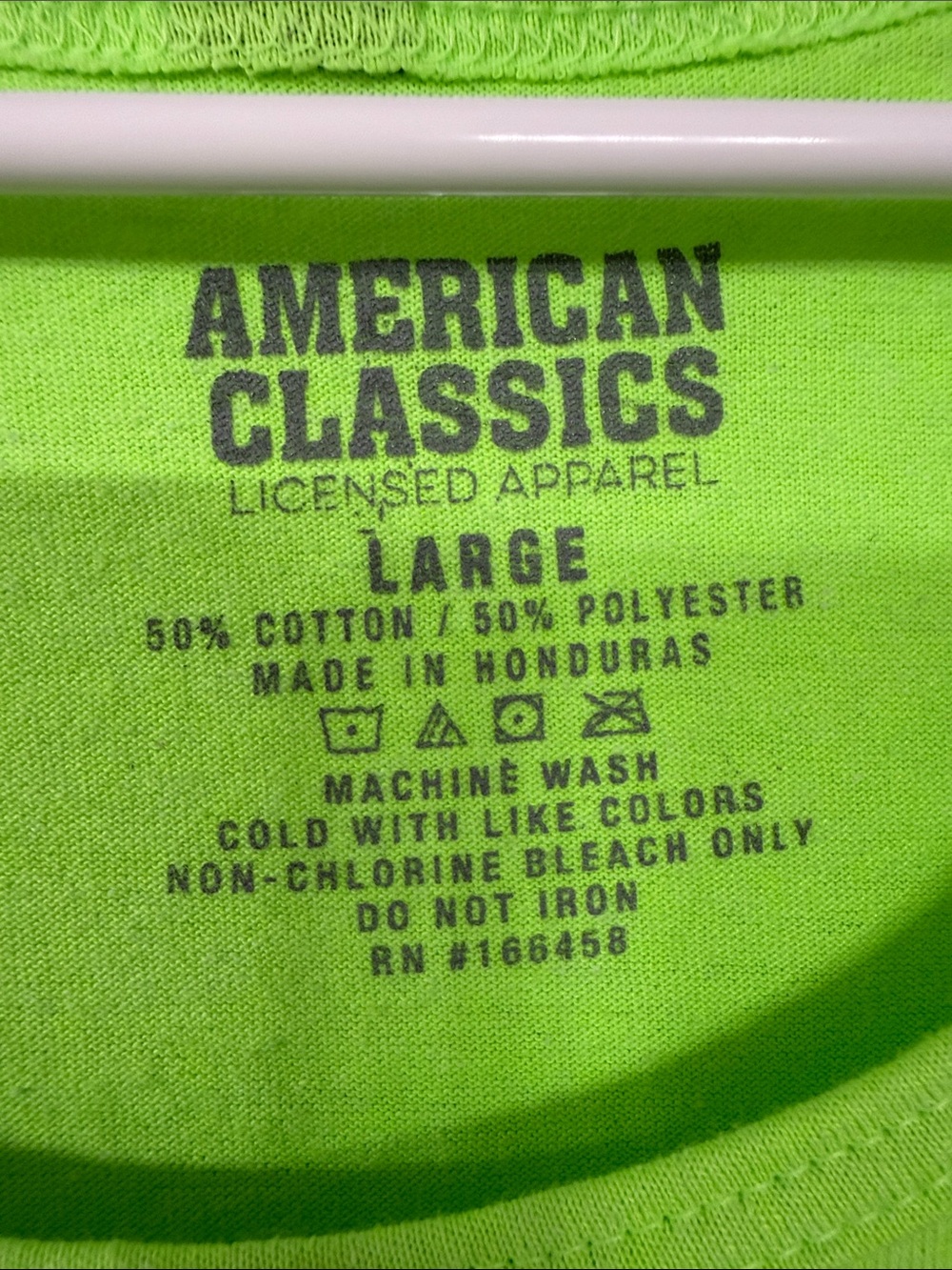 American Classics Neon Green 'Macho Man' Graphic Tank - Picture 2 of 6